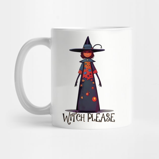 Witch Please, Cute Witch by dlbatescom